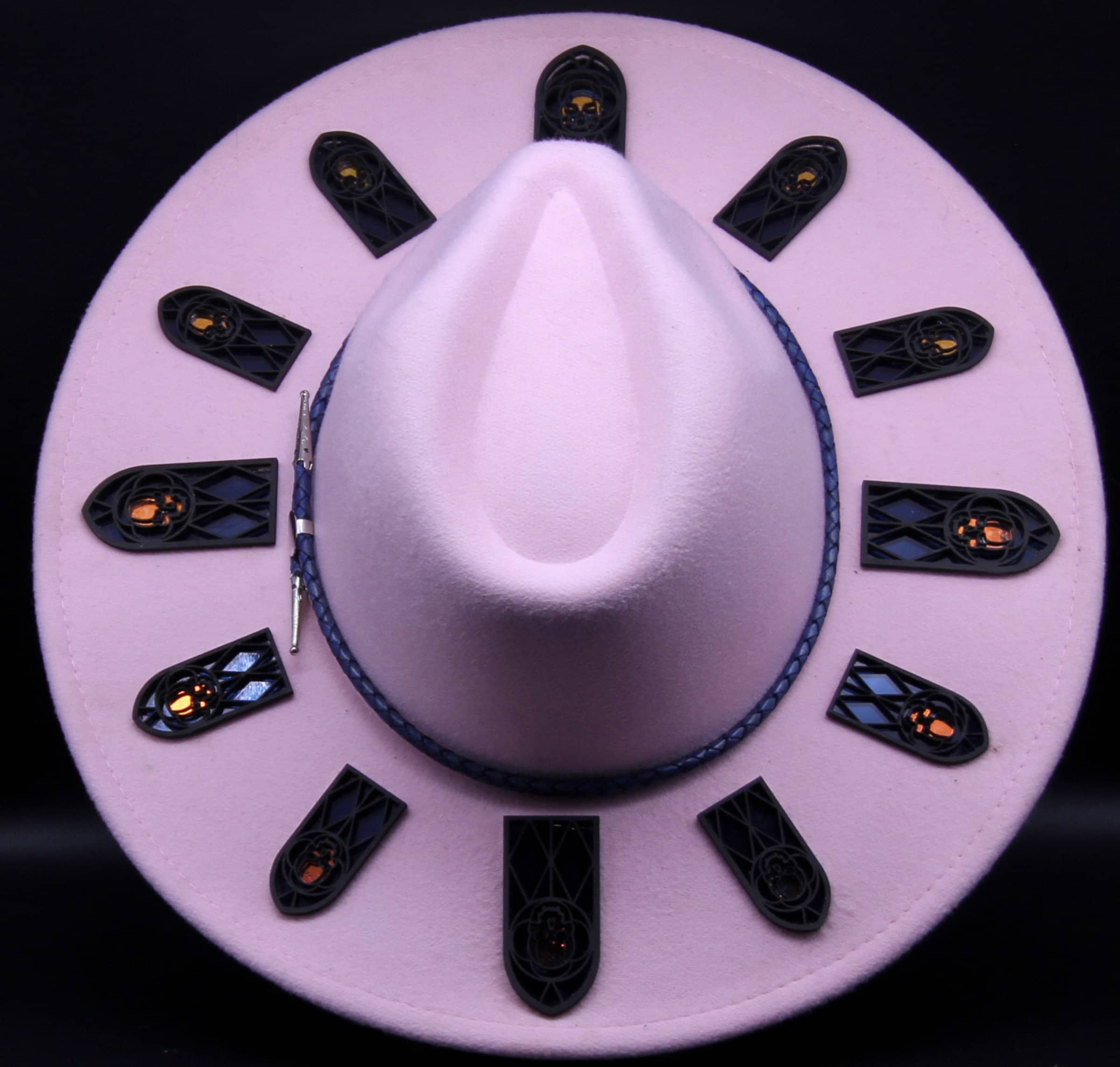 Stained Glass Window Hat - Skulls – Goth Witchy Fashion 