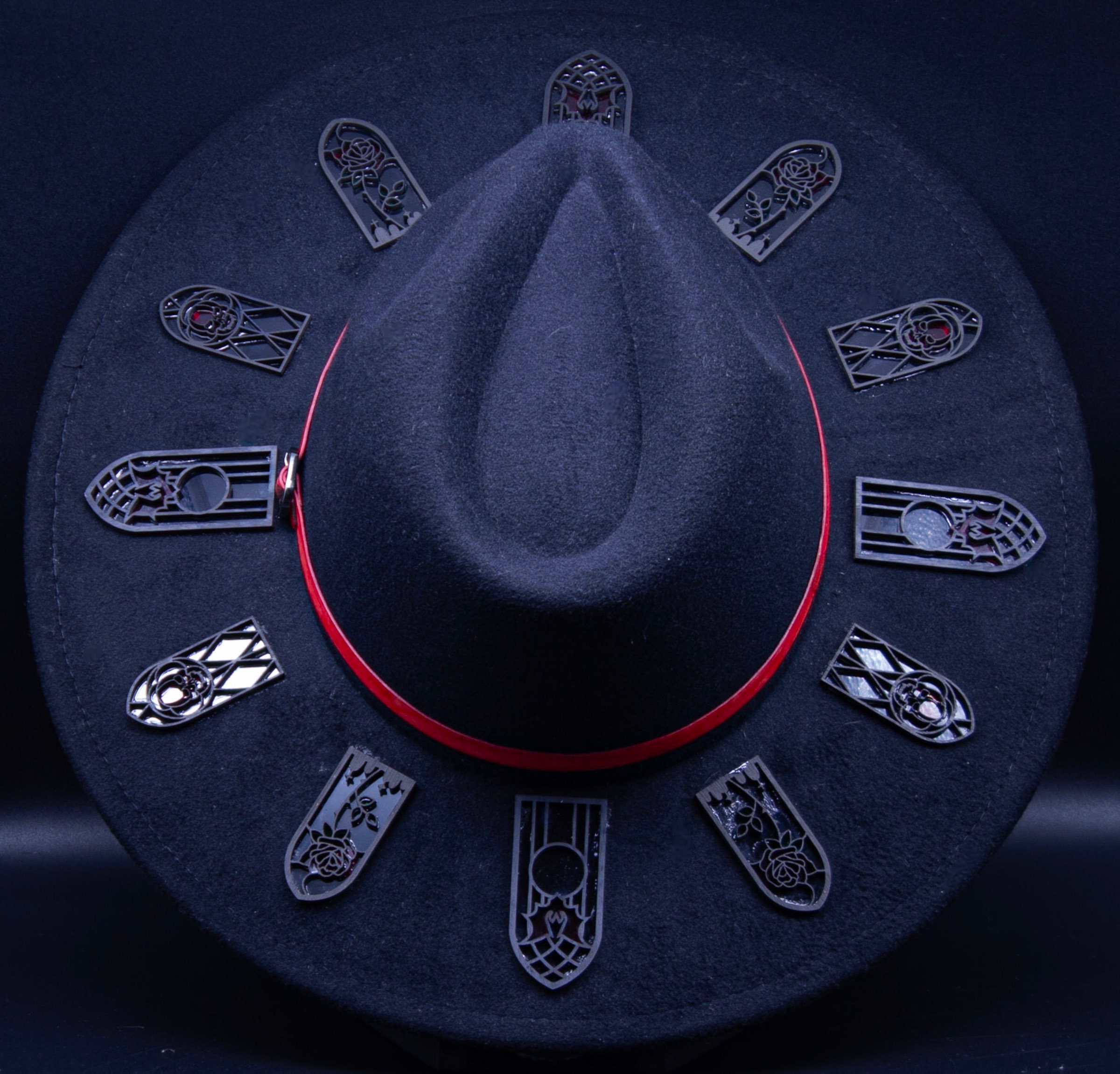 CUSTOMIZE Stained Glass Window Hat - All the Spook - Grisly 