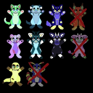 Adoptable Character Design, Full Reference Sheet