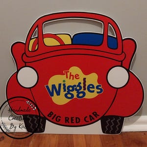 Wiggles corflute cutout standee Car