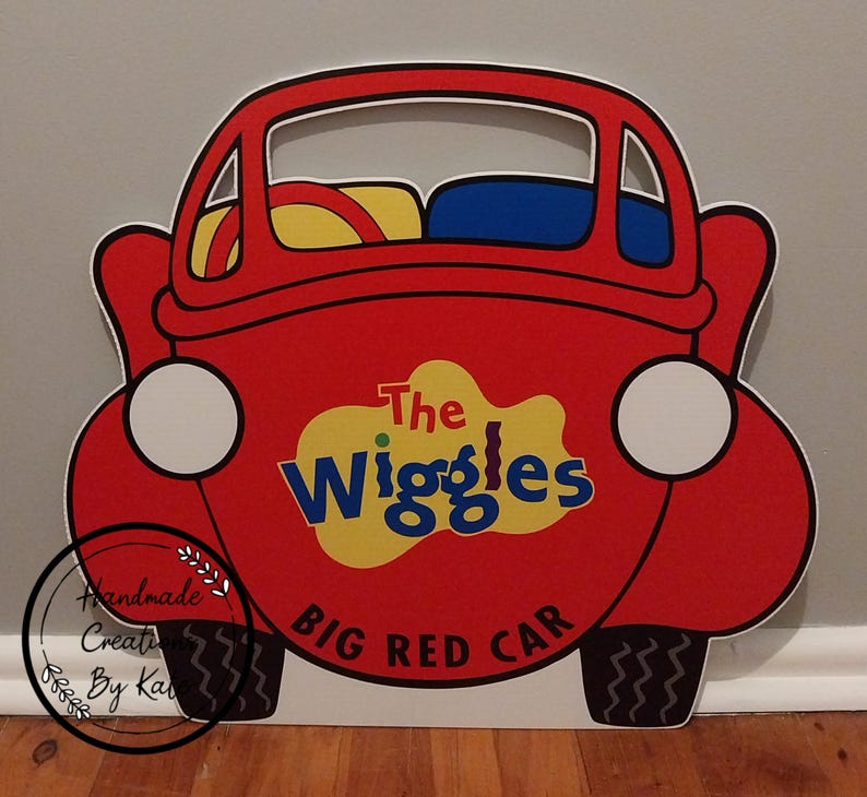 Wiggles corflute cutout standee Car