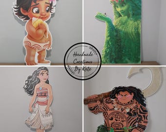 Figura de cartón corflute de Moana