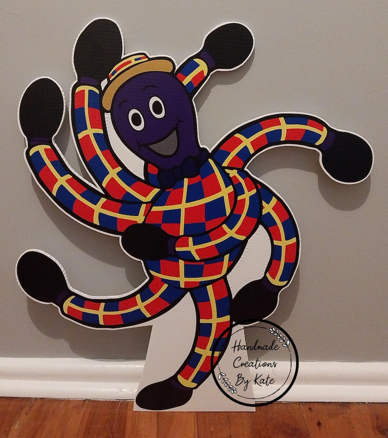 Wiggles corflute cutout standee henry waving arms