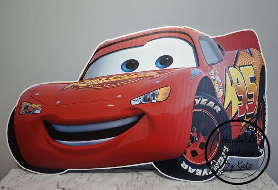 Cars corflute cutout standee