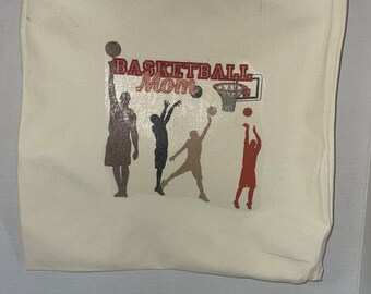 Basketball Mom Tote Bag