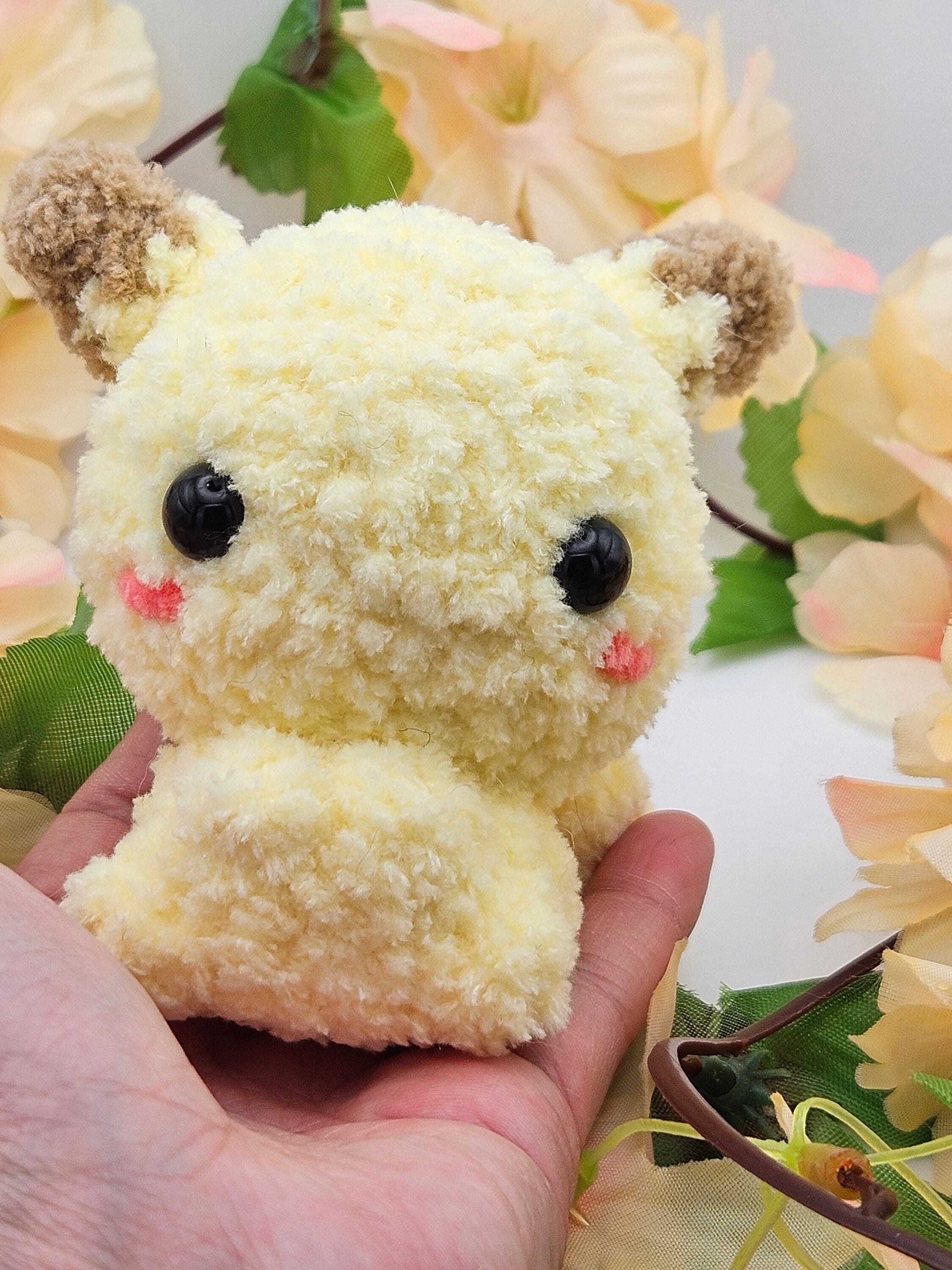 Electric Mouse Crochet Plush