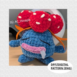 Poison Gl00my Flower Crochet Pattern PDF/Printer Friendly