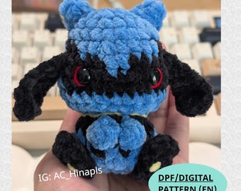 Patrón de crochet para amigos de bolsillo R1olu [PDF/Apta para imprimir]