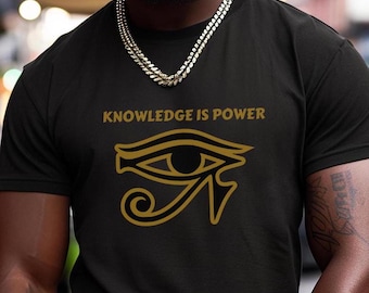 Eye of Horus Shirt: Ancient Egyptian Tee, Kemet Shirt, Eye of Ra Shirt, Black Owned Business