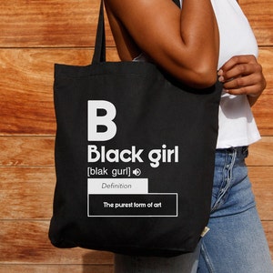 Sac fourre-tout noir pour fille Sac noir pour fille pour le travail : école, salle de sport, plage, shopping et usage quotidien