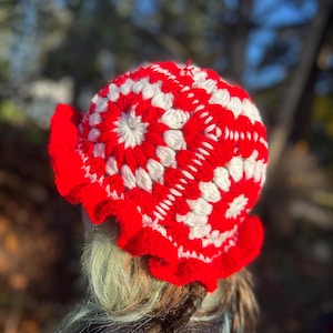 Gehäkelte Sunburst Fischerhut