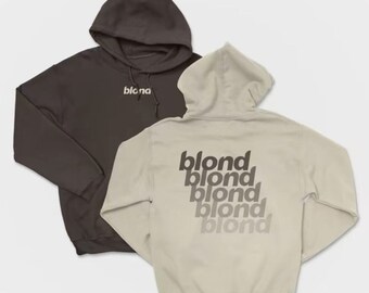 Blond,Unisex Blond Frank Hoodie, Blonde Unisex Hoodie, Blonde Hoodie,Blond Hoodie, Blonde Hoodie, Round Neck Hooded trendy