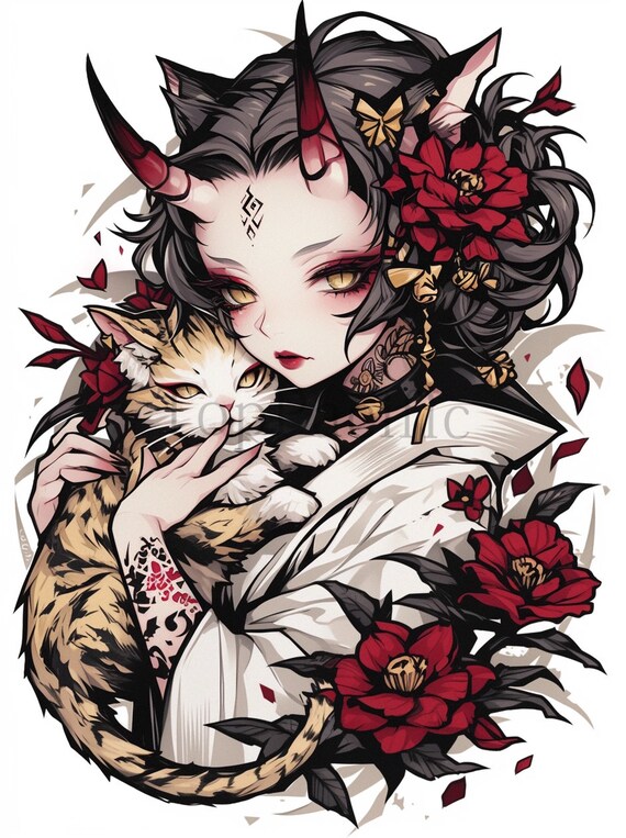 Neo-traditional Tattoo Art Prints Set of 10 Gothic Victorian