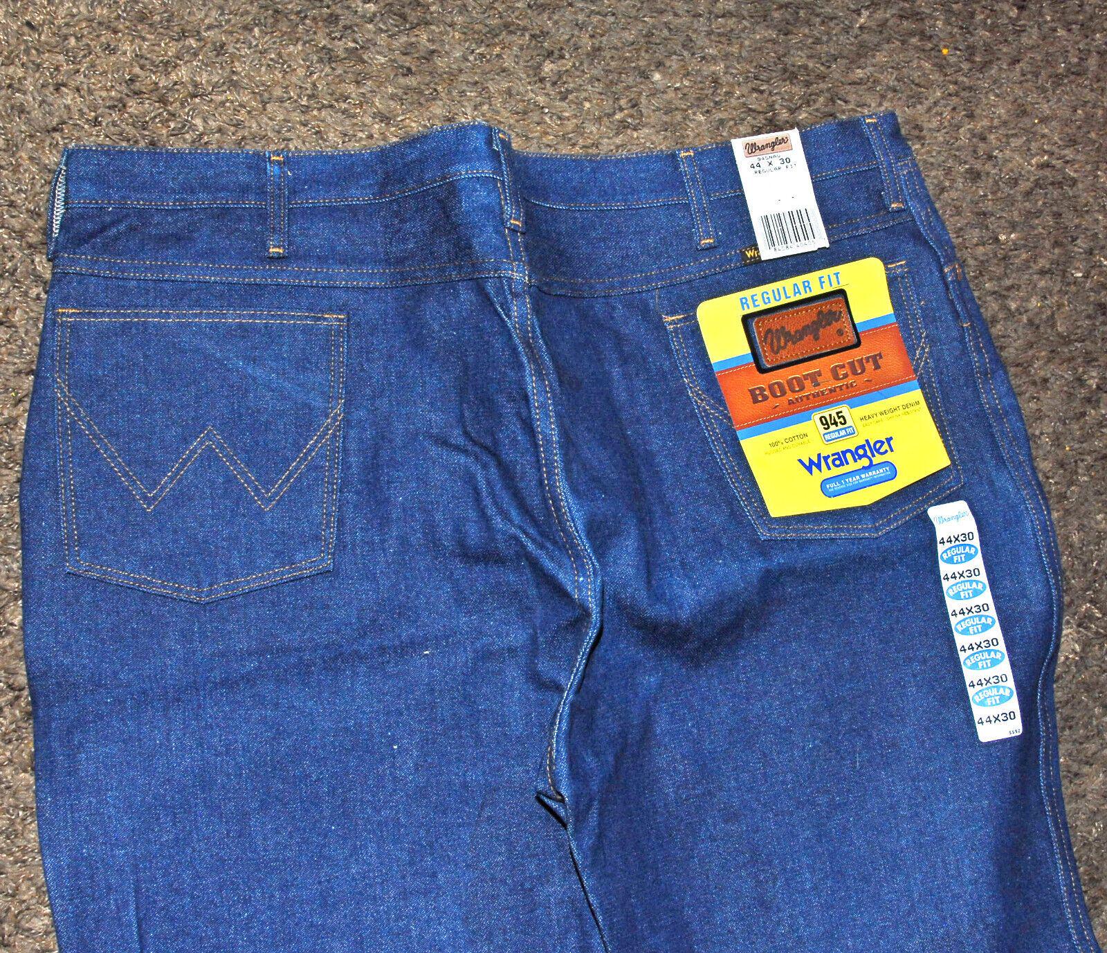 Wrangler Boot Cut Authentic 945 Reg Fit Jeans Heavyweight Denim 