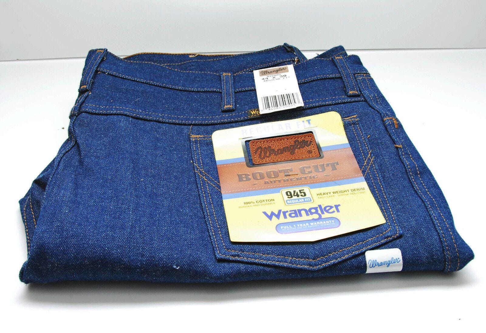 Wrangler Boot Cut Authentic 945 Reg Fit Jeans Heavyweight Denim 