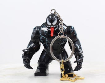 Custom Made Designer Figure Keychain - Best Gift For Super Hero Venom Fans