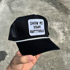 Outftnes Funny Mesh Trucker Hat - 'I Bleached My Butthole For This' Baseball Cap For Men & Women - View #5