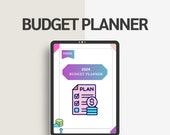 2024 Budget Planner Digital Planner 2024 Goodnotes Planner iPad Bill Organizer Budget Planner ipad Planner Weekly Planner Digital Journal