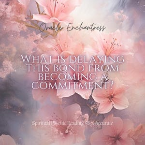 Psychic Reading: Relationship Bond Delay Guidance (PDF Delivery)