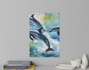 Ocean Frolic Dolphin | Wall Decals