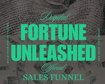 Digital Fortune Unleashed The Official Sales Funnel Workbook