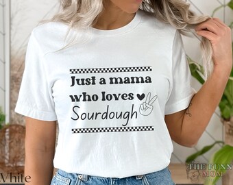 Sourdough Bread Bakers T-shirt, Homemaker gift for homeschool mom, Gift for baker, Bread Baker Tee, Funny baking Shirt for mom, Retro shirt