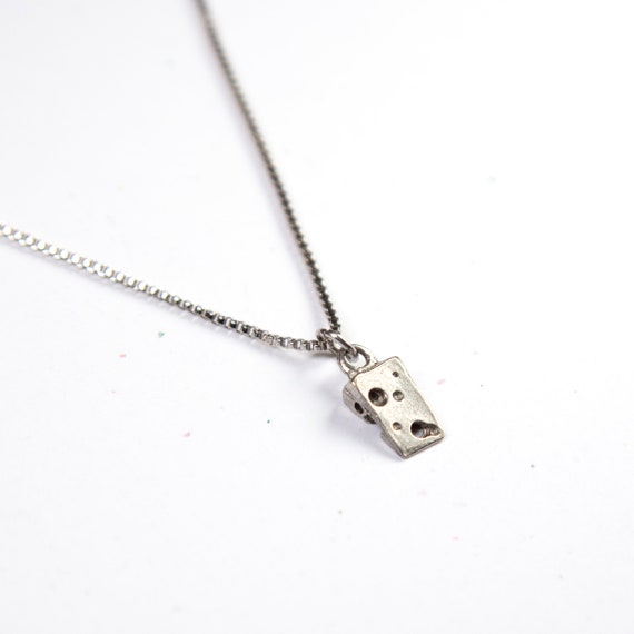 Vintage Cheese Necklace - image 2