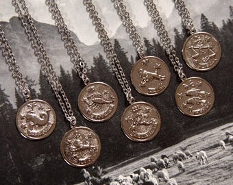 Vintage Zodiac Necklace