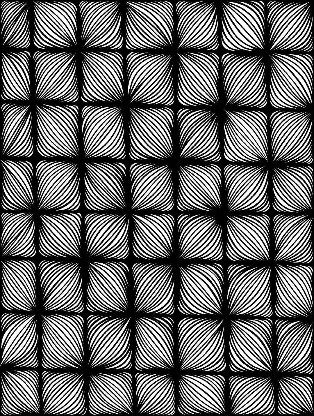 Abstract Coloring Page | 
