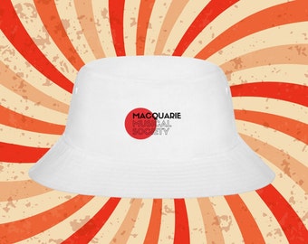 PREORDER Macquarie Musical Society Bucket hat