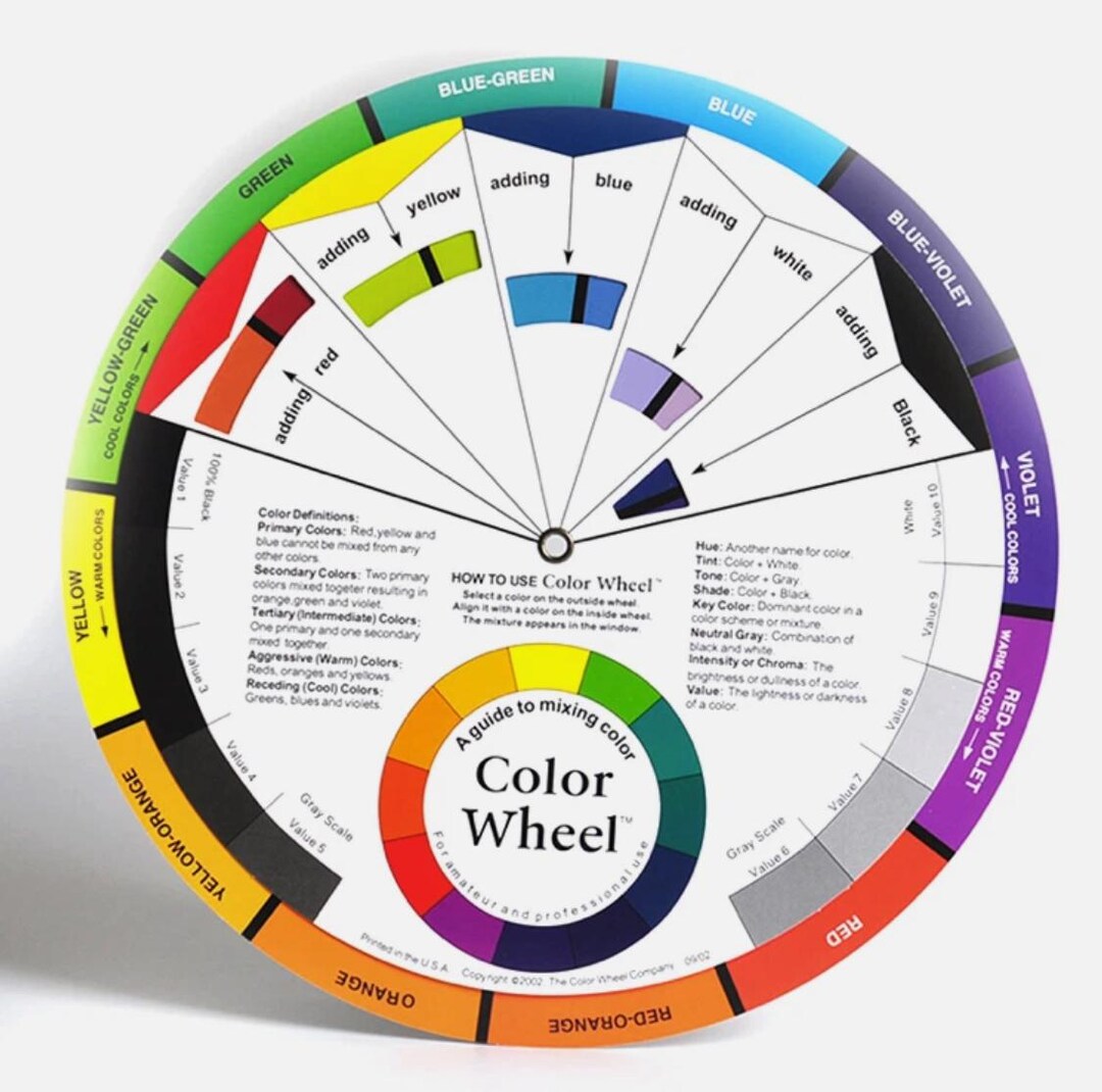 Rotating Color Display Rotating Color Wheel POCKET SIZE ~ 5.5