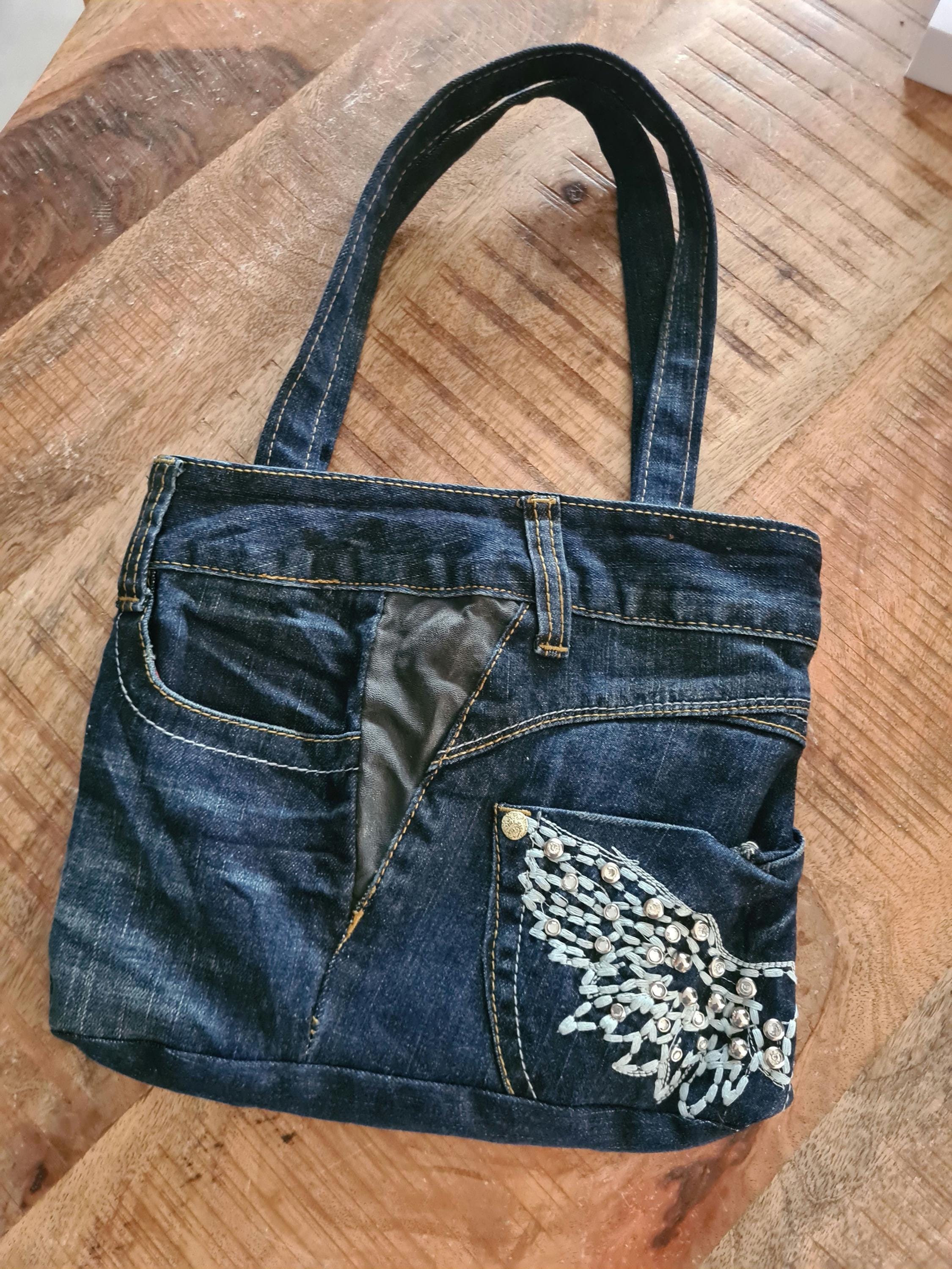 Alten Jeans Nähen Pinterest Jeanstaschen Jeans Tasche, Vegane
