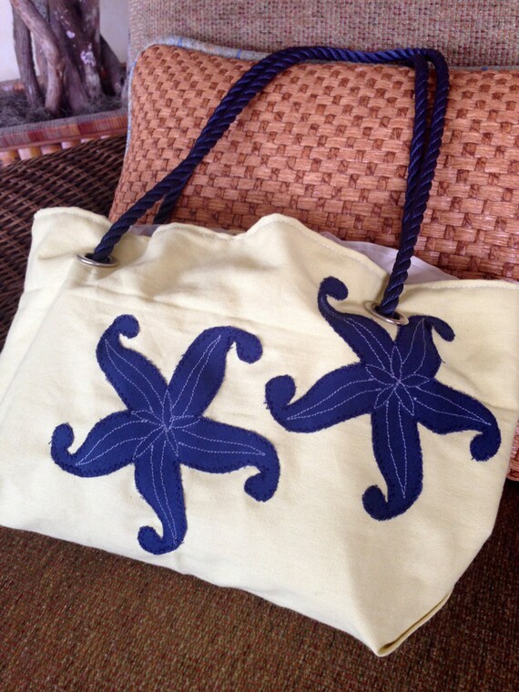 starfish beach bag