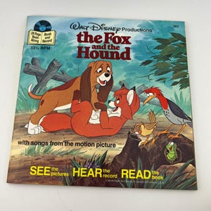 Fox and the Hound Record - Etsy Canada