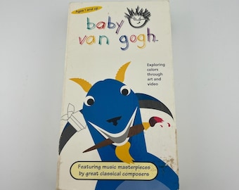 Baby Einstein Baby Van Gogh VHS 2000 Colors Art Learning Video Kids Show