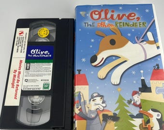 Olive The Other Reindeer VHS 1999 Fox Clamshell Christmas Animated Movie