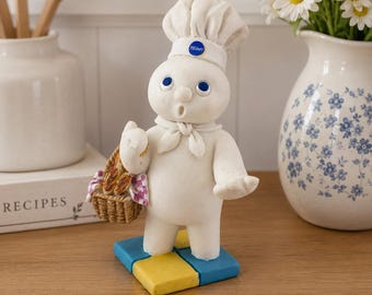 Pillsbury Doughboy Calendar Figurines by Danbury Mint C.1997
