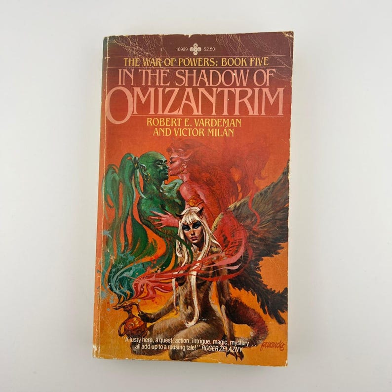 Vintage 1981 In the Shadow of Omizantrim Book 5 War of Powers Fantasy image 1