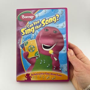 Barney Can You Sing That Song DVD 2005 HIT Entertainment Interactive Game