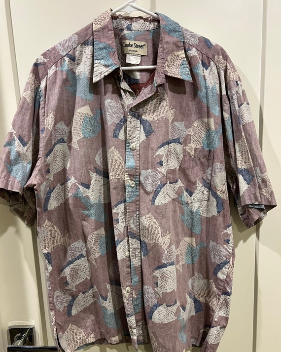 Vintage Cooke Street Honolulu Hawaiian Shirt XL -M