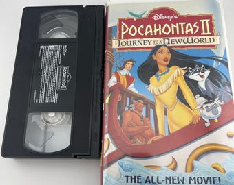 Pocahontas II Reise in eine neue Welt VHS Disney Clamshell Movie 1998