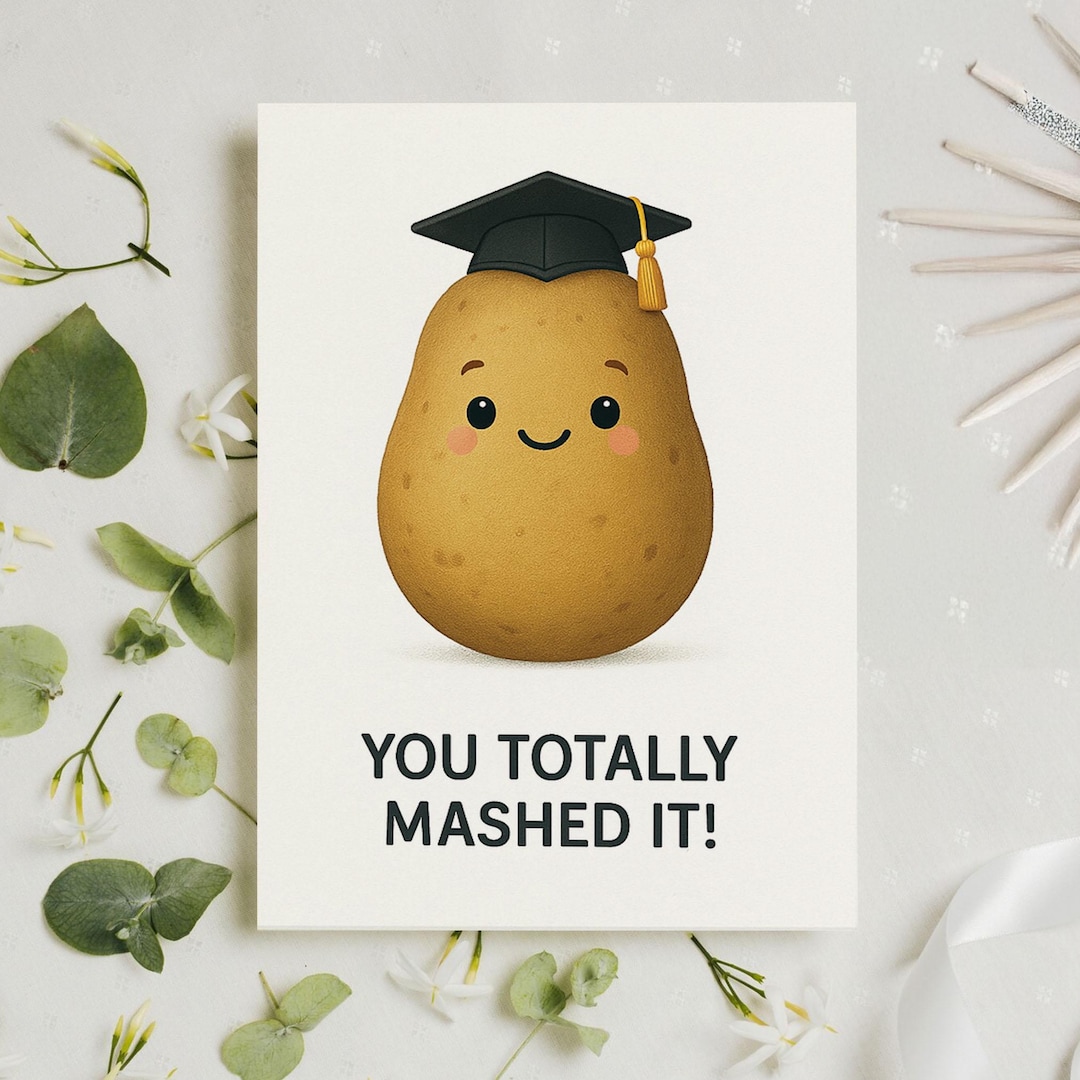 Graduation Potato Potato to Graduation Card, Congratulations on Graduating Card ...