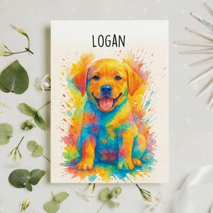 Custom Dog Mother's Day Card, Personalized Dog Birthday Card, Funny Greeting Card, Gift For Dog Mom, Card For Pet Lover, Dog Thank You Card