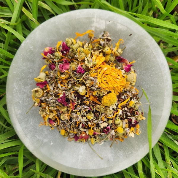 ORGANIC "Sweet Lullaby" Loose Leaf Herbal Tea Blend