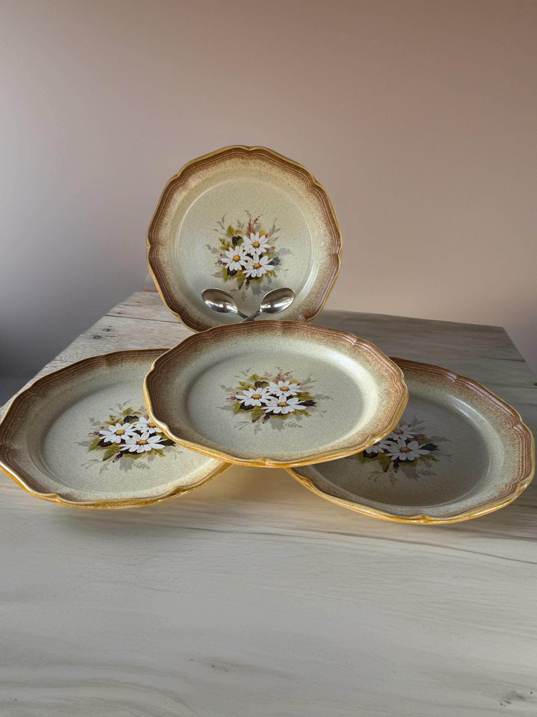 70s Mikasa Plates - Etsy