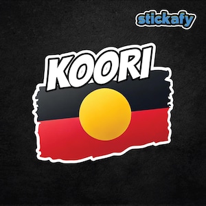 Aboriginal Koori Sticker