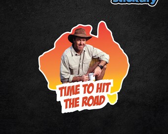 Russel Coight Send It Sticker Funny Laptop Car Window Bumper 4x4 Ute JDM Decal - Foto 14