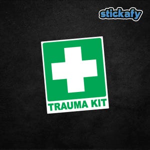 Sticker pour kit de traumatologie