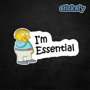 I&#39;m Essential Ralph Wiggum Sticker