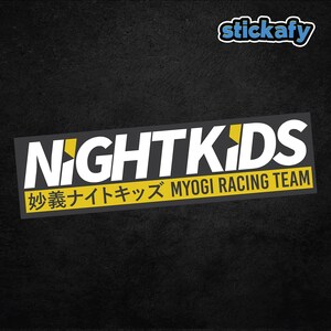 Night Kids Myogi Racing Team Sticker